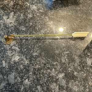 Vintage Brass Arrow Snuffer